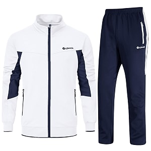 Rdruko Mens Athletic Casual Tracksuit 2 Piece