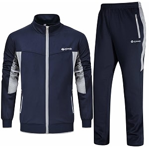 Rdruko Mens Athletic Casual Tracksuit 2 Piece