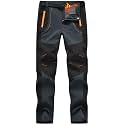 Rdruko Men's Snow Ski Pants Waterproof Insulated Winter Pants with Belt