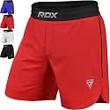 RDX MMA Shorts for Training &amp; Kickboxing – Fighting Shorts for Martial Arts, Cage Fight, Muay Thai, BJJ, Boxing, Grappling