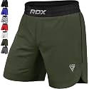RDX MMA Shorts for Training &amp; Kickboxing – Fighting Shorts for Martial Arts, Cage Fight, Muay Thai, BJJ, Boxing, Grappling