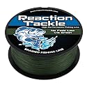 Reaction Tackle Braided Fishing Line, Pro Grade Braid, Fresh and Saltwater