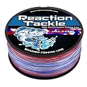Reaction Tackle Braided Fishing Line, Pro Grade Braid, Fresh and Saltwater