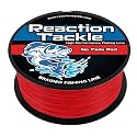 Reaction Tackle Braided Fishing Line, Pro Grade Braid, Fresh and Saltwater