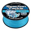 Reaction Tackle Braided Fishing Line, Pro Grade Braid, Fresh and Saltwater
