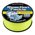 Reaction Tackle Braided Fishing Line, Pro Grade Braid, Fresh and Saltwater