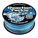 Reaction Tackle Braided Fishing Line, Pro Grade Braid, Fresh and Saltwater