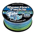 Reaction Tackle Braided Fishing Line, Pro Grade Braid, Fresh and Saltwater