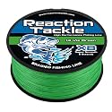 Reaction Tackle Braided Fishing Line, Pro Grade Braid, Fresh and Saltwater