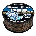 Reaction Tackle Braided Fishing Line, Pro Grade Braid, Fresh and Saltwater