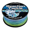 Reaction Tackle Braided Fishing Line, Pro Grade Braid, Fresh and Saltwater