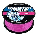 Reaction Tackle Braided Fishing Line, Pro Grade Braid, Fresh and Saltwater