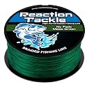 Reaction Tackle Colorfast Braid Line Moss Green No Fade 15Lb 3000Yd