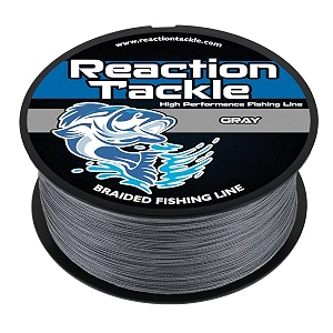 reaction tackle gray 25lb 150yd