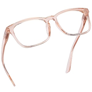 readerest blue light reading glasses - lightweight computer glasses wspring hinges - uv protection anti glare amp eye strain