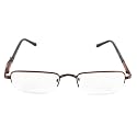 Ready Readers| Half Rim Metal Frame with Pocket Clip