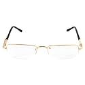 Ready Readers| Half Rim Metal Frame with Pocket Clip
