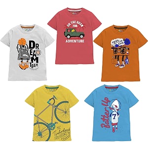 Real Basics Boys Regular TshirtReal
