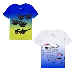 Real Basics Boys Regular TshirtPack of 2