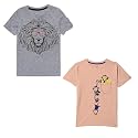 Real Basics Boy39s Regular TshirtPack of 2