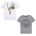 Real Basics Boy39s Regular TshirtPack of 2