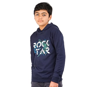 Real Basics Boys Cotton Hooded SweatshirtPack of