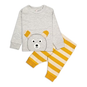 real basics cotton clothing sets for baby boys amp girls - unisex clothing sets full sleeve t-shirt amp pant
