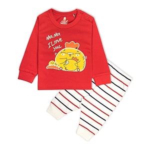 real basics cotton clothing sets for baby boys amp girls - unisex clothing sets full sleeve t-shirt amp pant