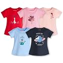 Real Basics Girl39s Regular Fit Half Sleeve