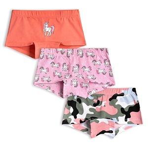 Real Basics Girls Cotton Boxer Boyshorts Panties