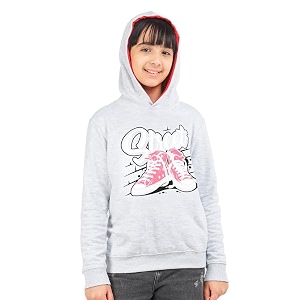 Real Basics Girls Cotton Hooded Sweatshirt Pack