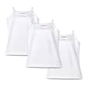 Real Basics Girls Regular Fit Cotton Full Slips (Set of 3)