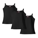 Real Basics Girls Regular Fit Cotton Full Slips (Set of 3)