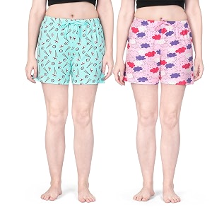 real basics women39s regular shorts pack of 2