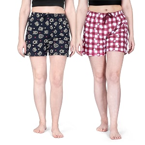 real basics women39s regular shorts pack of 2