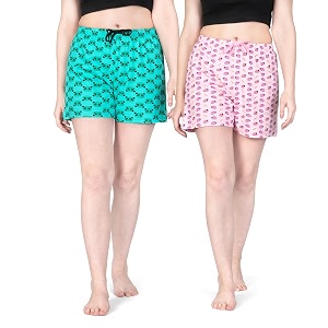 real basics women39s regular shorts pack of 2