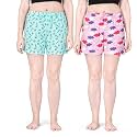 Real Basics Women's Regular Shorts (Pack of 2)