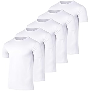 Real Essentials 5 Pack Mens Mesh Performance