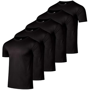 Real Essentials 5 Pack Mens Mesh Performance