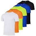 Real Essentials 5 Pack Mens Dry-Fit Moisture