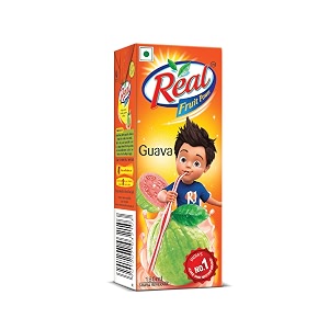 real fruit juice guava -180 ml