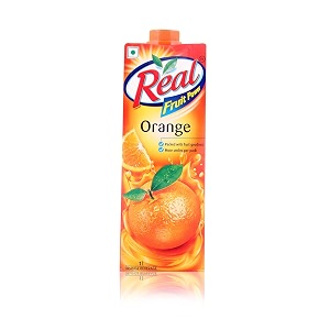 real fruit power juice - orange 1l carton