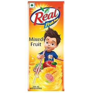 real fruit power mixed fruit 200ml