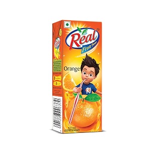 real fruit power orange juice 200ml