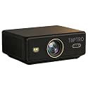 TOPTRO Legend Gold Pro 4KHDR10 3400 ANSI High Brightness Day Light Use Smart Projector for Home HDMI ARC, Fully Sealed Auto Focus, YouTube Prime, 3G 32G 1080p Mini LED Toptro Projector 4K Ultra HD