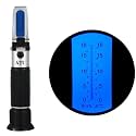 Real Instruments 0 To 18% Brix Refractometer Cutting Liquid Refractometer Sugar And Fruit Refractometer