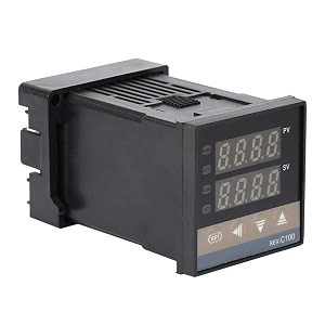 real instruments digital led display temperature controller with thermostat control switch ntc sensor probe for egg incubator rex-c100