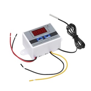 real instruments xh w3001 digital led display temperature controller 220v 1500w 10a led temperature controller with thermostat control switch ntc sensor probe for egg incubator