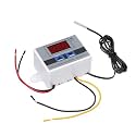 Real Instruments XH W3001 Digital LED Display Temperature Controller 220V 1500W 10A LED Temperature Controller With Thermostat Control Switch NTC Sensor Probe For Egg Incubator