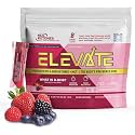 Real Ketones MCT &amp; BHB Exogenous Ketones Drink Mix Packets Elevate Keto Electrolytes Powder Packets No Sugar with 4 Main Electrolytes Plus Hydrating Proprietary Keto BHB (30 Pack, Mixed Berry)